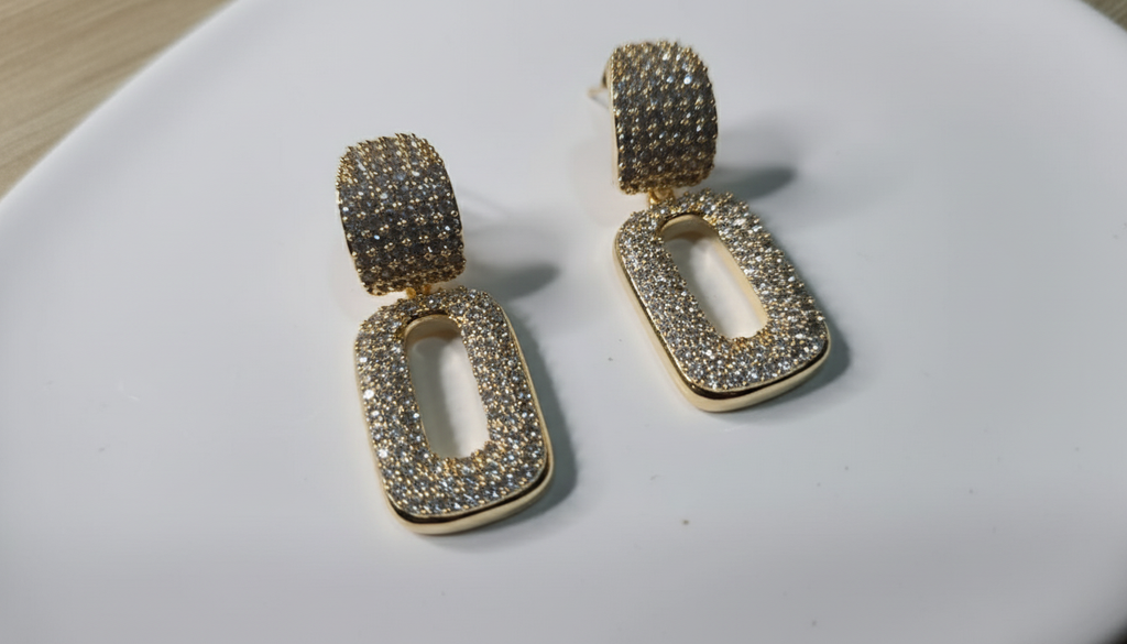 Close-up detail of crystals