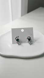 Flat lay on white surface