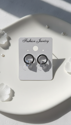 Flat lay on white surface