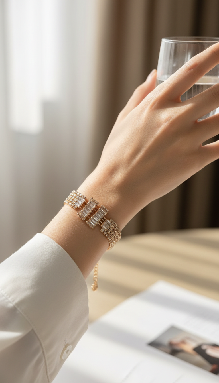 Lifestyle photo on wrist